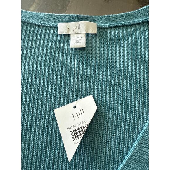J. Jill V-Neck Long Sleeve Sweater Size XL Petite NWT - Picture 4 of 6